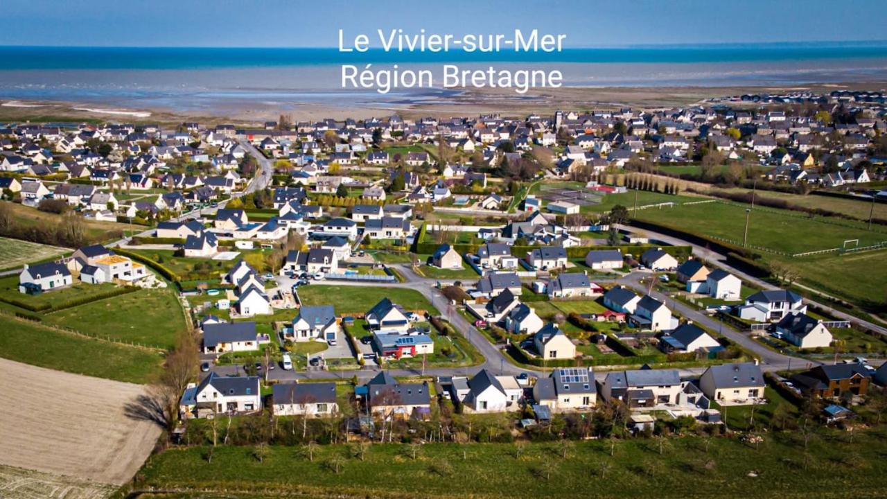 Magnifique Appartement Pres De La Mer Et Du Mt St Michel En Bretagne Le Vivier-sur-Mer Kültér fotó
